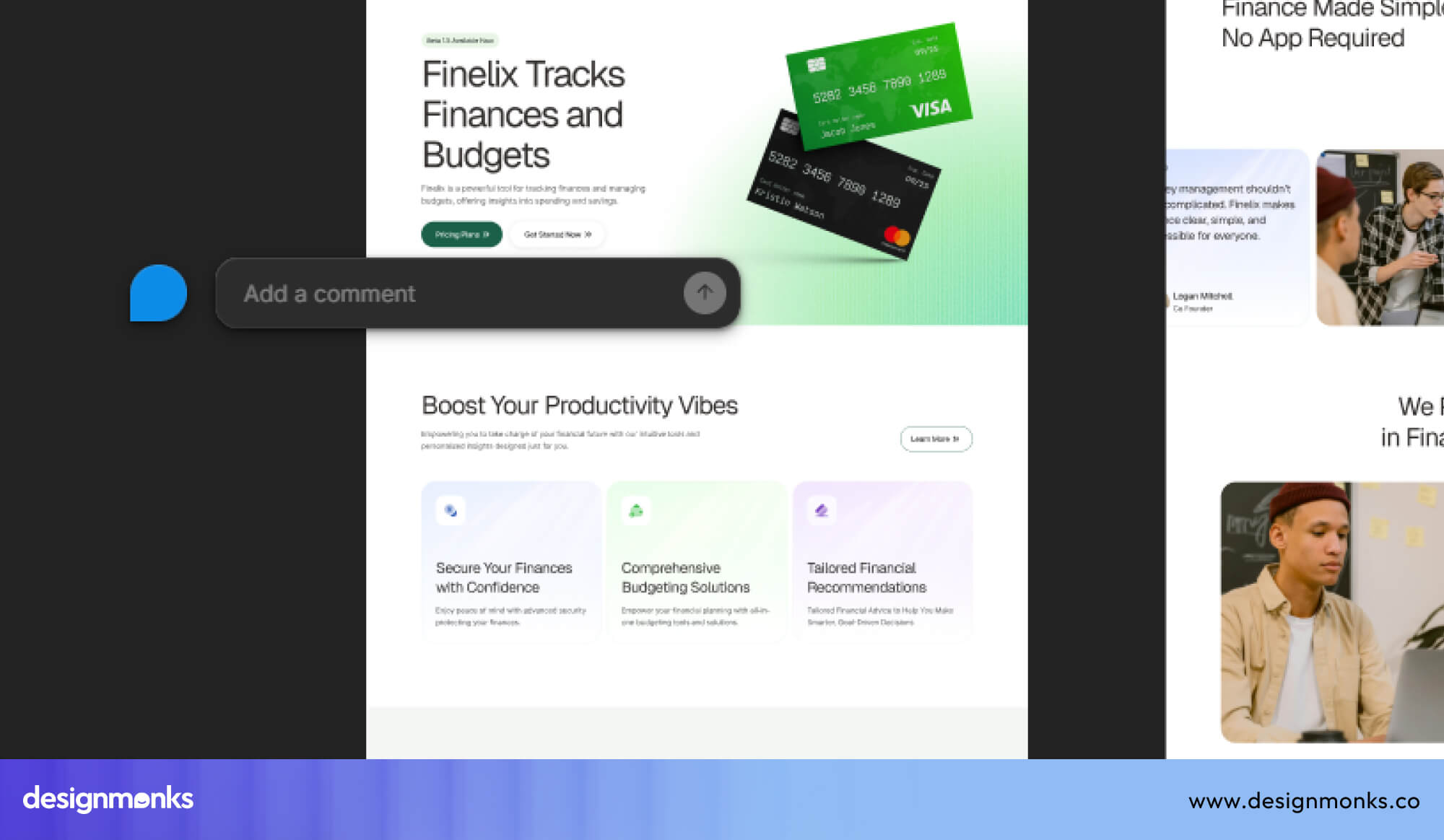Leaving comments on design