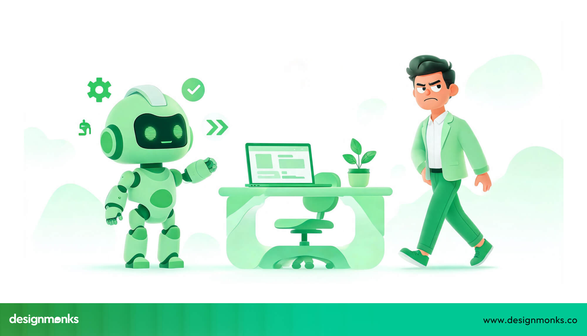 Frustration for AI Replacing Human Jobs